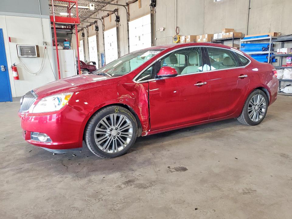 2012 Buick Verano VIN 1G4PS5SK3C4206846 COPART salvage auction — FRONT END, Mn - Cert Of Title-Prior Salvage, sold $3,100 on 2026-07-09 (photo 1)