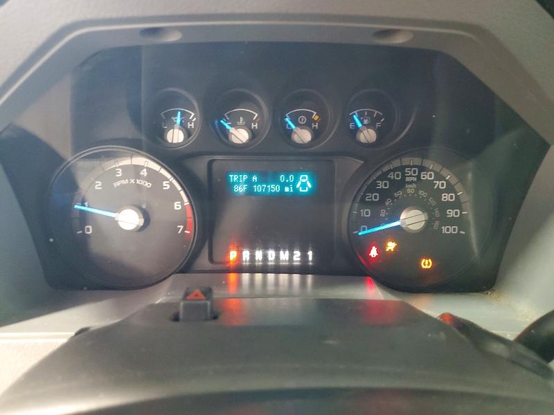 2012 Ford F350 VIN 1FTRF3B69CEC99777 COPART salvage auction — FRONT END, Ny - Mv-907A Salvage Certificate, sold $3,700 on 2026-07-06 (photo 9)