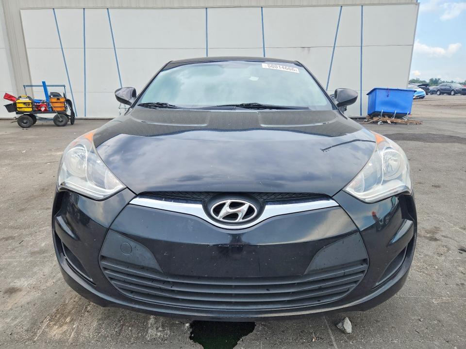 2012 Hyundai VIN KMHTC6AD7CU078390 COPART salvage auction — REAR END, Fl - Cert Of Title Slvg Rebuildable, sold $600 on 2026-07-13 (photo 5)