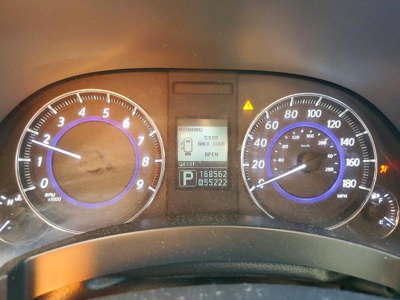 2012 Infiniti Fx VIN JN8AS1MW0CM154485 COPART salvage auction — SIDE, Co - Public - Salvage Title, sold $1,650 on 2026-07-09 (photo 9)