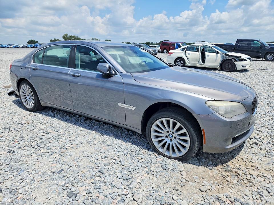 2012 BMW 7er VIN WBAKC8C55CC437756 COPART salvage auction — FRONT END, Fl - Certificate Of Title, sold $400 on 2026-07-31 (photo 4)