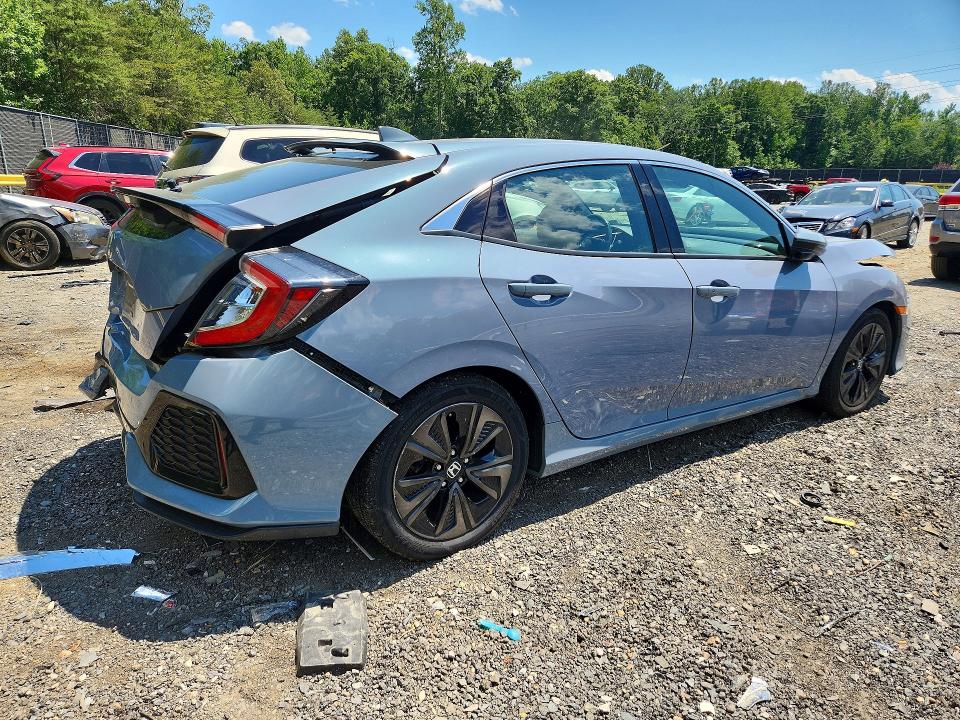 2019 Honda Civic VIN SHHFK7H69KU218043 COPART salvage auction — FRONT END, Md - Cert Of Salvage > 75% Damage, sold $5,300 on 2026-07-28 (photo 3)