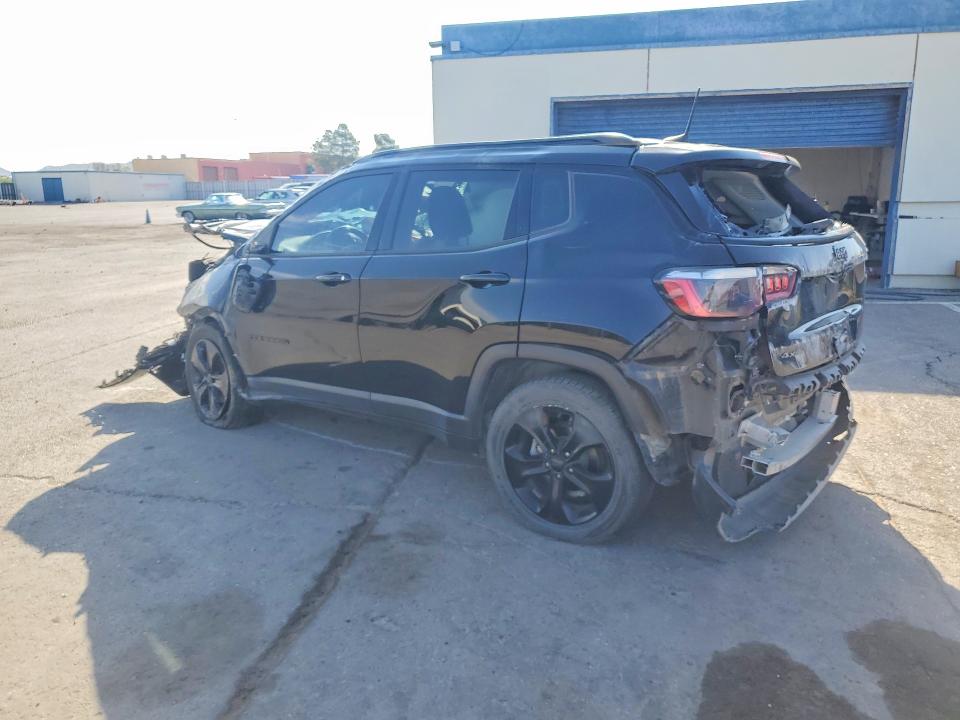 2020 Jeep Compass VIN 3C4NJDBB7LT251680 COPART salvage auction — ROLLOVER, Tx - Salvage Vehicle Title, sold $850 on 2026-07-10 (photo 2)