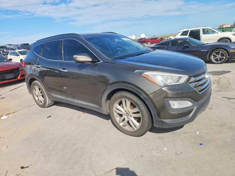 2013 Hyundai Santa fe VIN 5XYZUDLA3DG004972 COPART salvage auction — MINOR DENT/SCRATCHES, Oh - Certificate Of Title, sold $1,000 on 2026-07-22 (photo 4)