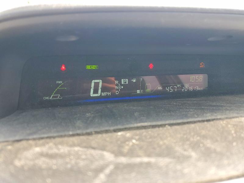2013 Toyota Prius v VIN JTDZN3EU3D3211994 COPART salvage auction — SIDE, Salvage Title, sold $1,850 on 2026-07-09 (photo 9)