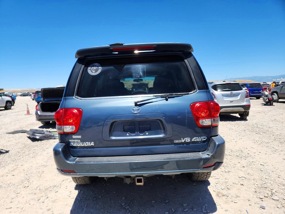 2005 Toyota Sequoia VIN 5TDBT48A95S235442 COPART salvage auction — SIDE, Ut - Salvage Certificate, sold $2,000 on 2026-07-24 (photo 6)