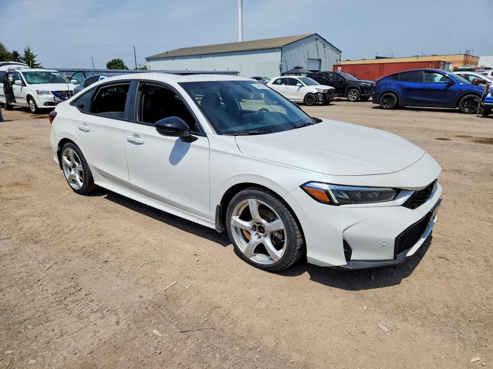 2025 Honda Civic VIN 2HGFE4F86SH000696 COPART salvage auction — ROOF, On - Permit No Brand - Unfit, sold $12,700 on 2026-07-30 (photo 4)