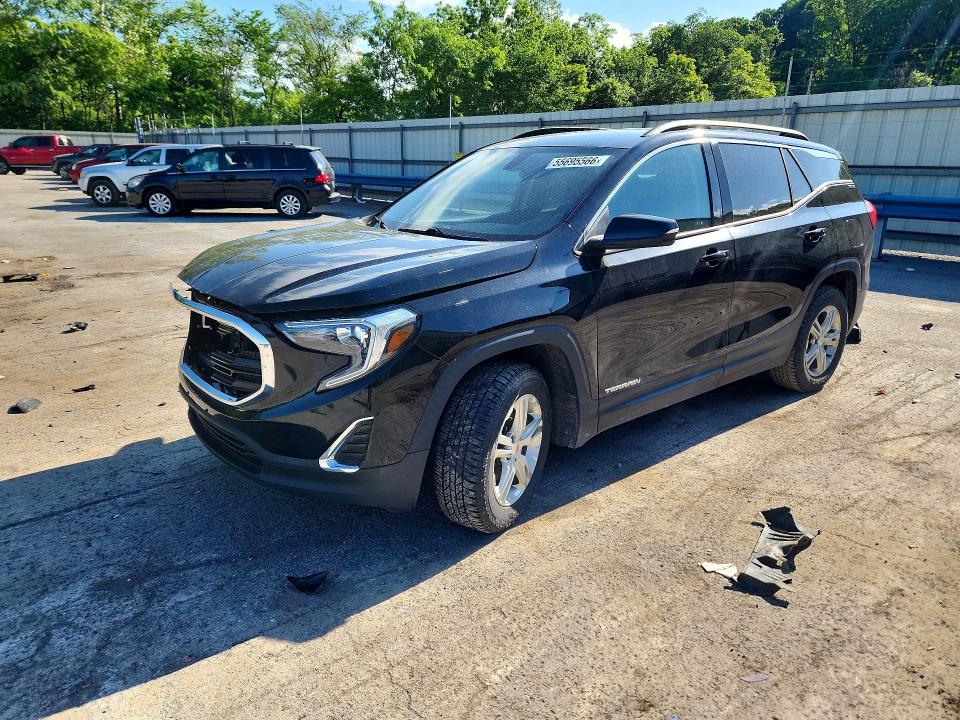 2019 Gmc VIN 3GKALTEV0KL337389 COPART salvage auction — FRONT END, Pa - Certificate Of Salvage, sold $2,850 on 2026-07-02 (photo 1)