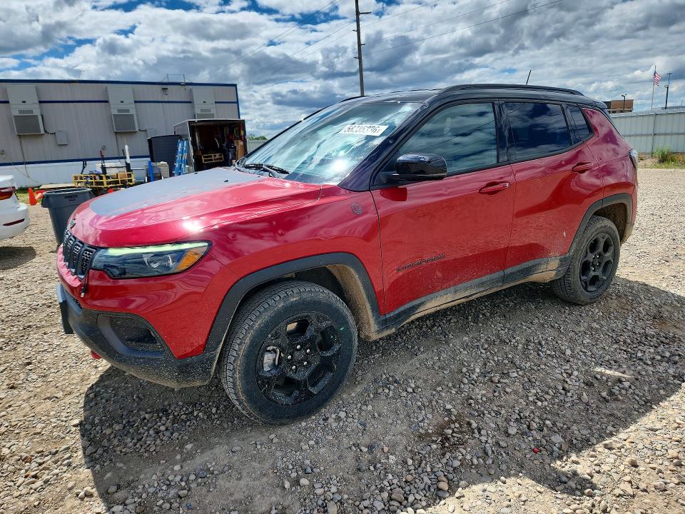 2023 Jeep Compass VIN 3C4NJDDN0PT504786 — COPART salvage auction photo