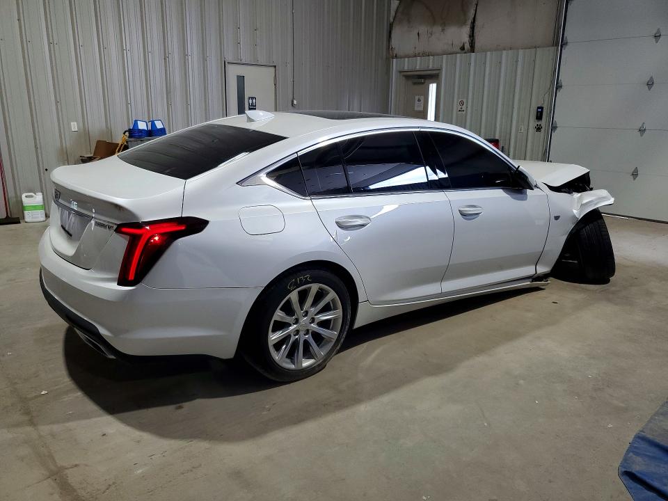 2020 Cadillac Ct5 VIN 1G6DX5RK8L0123311 COPART salvage auction — FRONT END, Oh - Certificate Of Title, sold $5,500 on 2026-07-02 (photo 3)