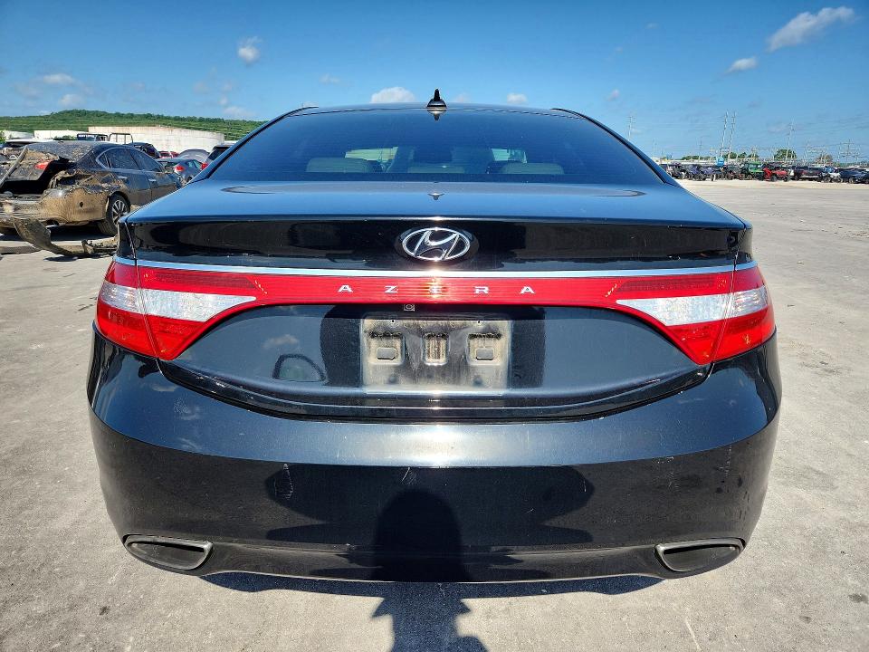 2013 Hyundai Azera VIN KMHFG4JG9DA257534 COPART salvage auction — FRONT END, Mt - Certificate Of Title, sold $525 on 2026-07-08 (photo 6)