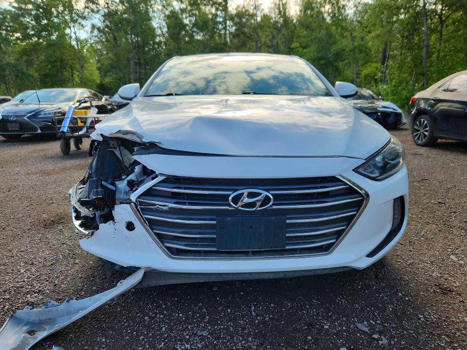 2018 Hyundai VIN KMHD84LFXJU661137 COPART salvage auction — FRONT END, On - Permit Salvage, sold $200 on 2026-07-30 (photo 5)