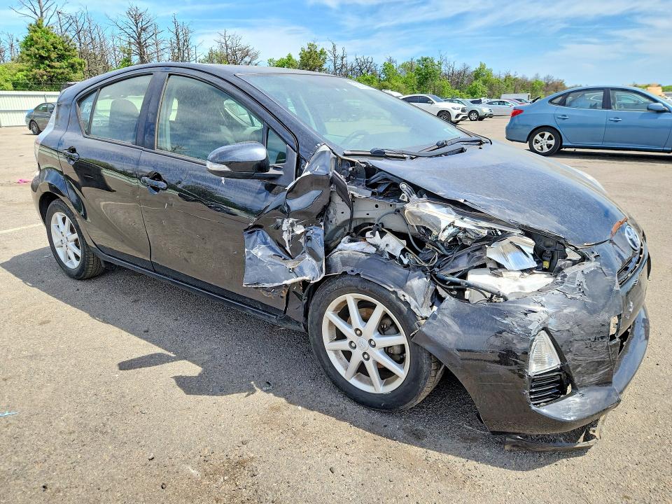 2014 Toyota Prius VIN JTDKDTB35E1068527 COPART salvage auction — FRONT END, Ny - Mv-907A Salvage Certificate, sold $1,200 on 2026-07-15 (photo 4)