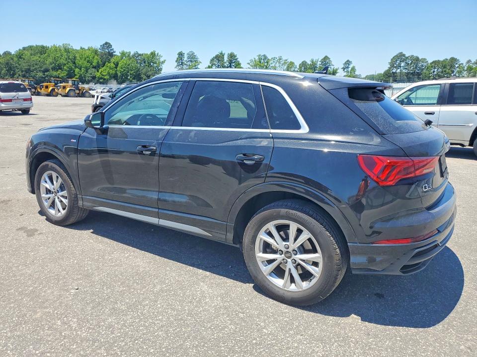 2022 Audi Q3 VIN WA1DECF35N1114321 COPART salvage auction — FRONT END, Nc - Salvage Certificate Of Title, sold $6,600 on 2026-07-16 (photo 2)