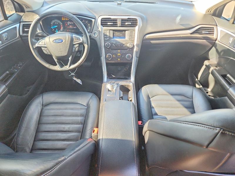 2017 Ford Fusion VIN 3FA6P0HDXHR351318 COPART salvage auction — UNDERCARRIAGE, Tx - Salvage Vehicle Title, sold $1,000 on 2026-07-02 (photo 8)