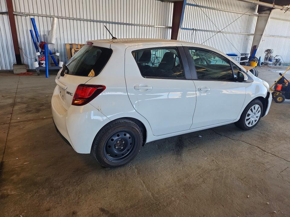 2015 Toyota Yaris VIN VNKKTUD32FA041820 COPART salvage auction — FRONT END, Ca - Salvage Certificate, sold $2,350 on 2026-07-09 (photo 3)