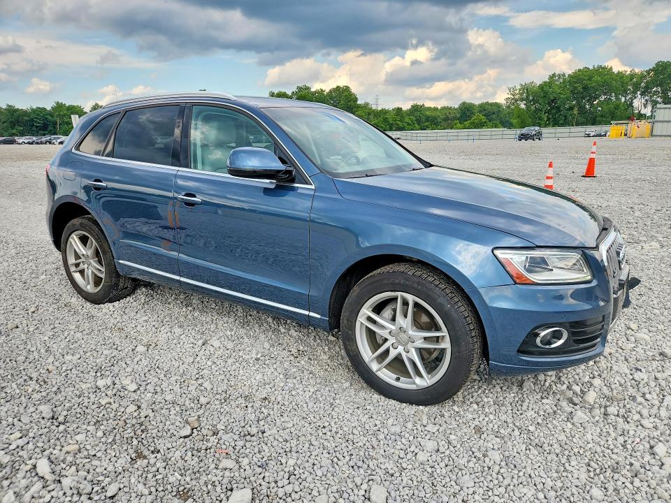 2017 Audi Q5 VIN WA1L2AFP2HA019652 COPART salvage auction — FRONT END, Oh - Cert Of Title-Salvage, sold $90 on 2026-07-24 (photo 4)