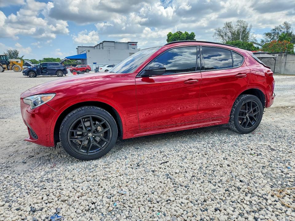 2021 Alfa romeo Stelvio VIN ZASPAJANXM7D14917 — COPART salvage auction photo