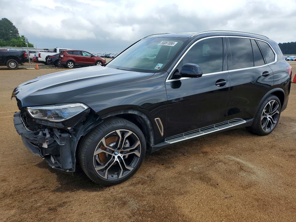 2021 BMW VIN 5UXCR4C00M9E64172 COPART salvage auction — SIDE, TX - SALVAGE VEHICLE TITLE (P), sold $1,550 on 2026-07-27 (photo 1)