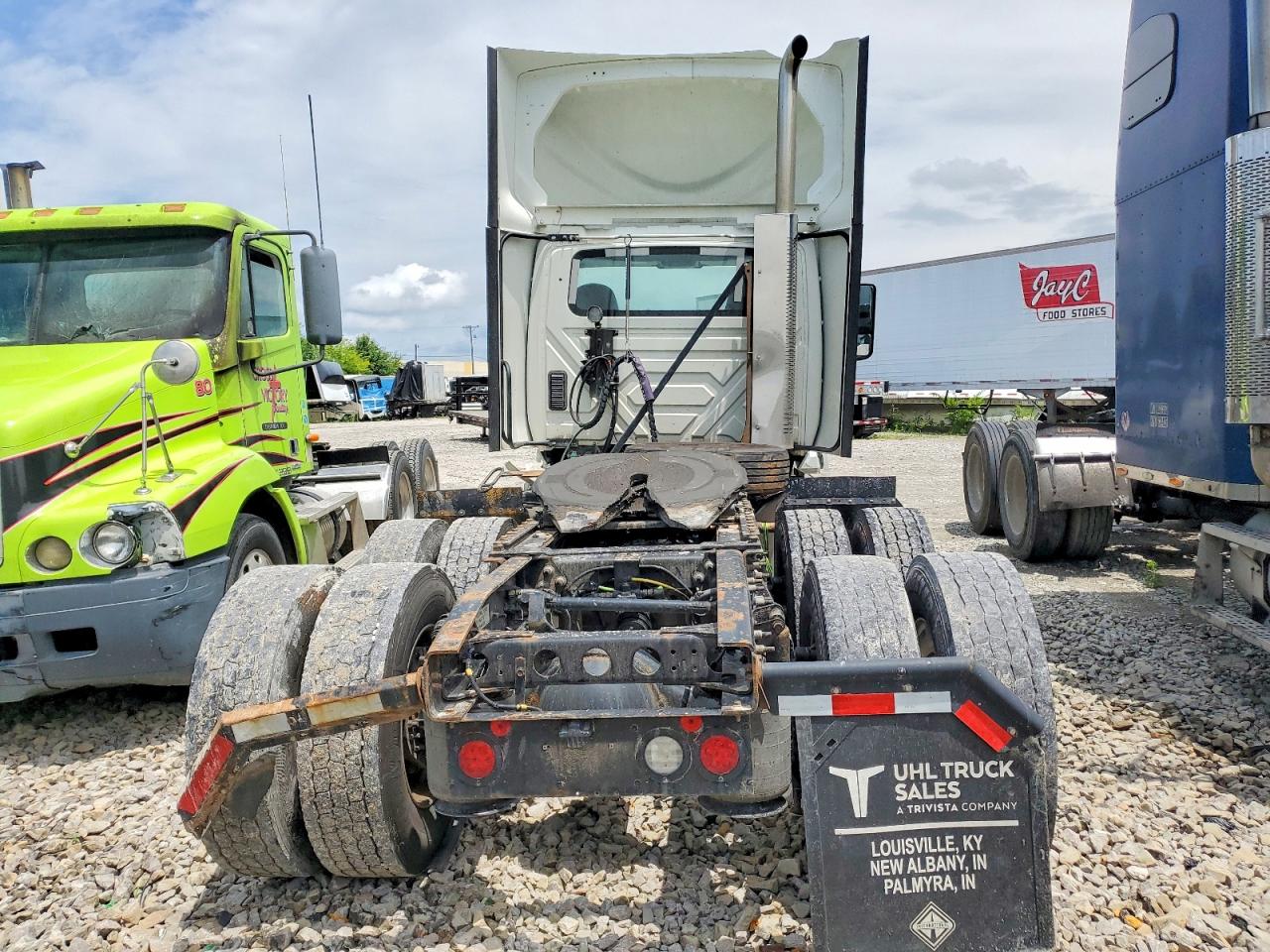2021 International LT VIN 3HSDZAPR8MN597341 COPART salvage auction — Front End, KY - CERT OF TITLE-SALVAGE, sold $8,500 on 2026-07-09 (photo 6)