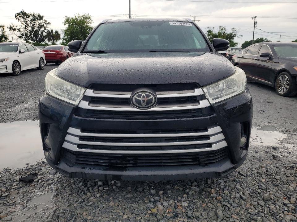 2019 Toyota Highlander VIN 5TDKZRFH8KS573194 COPART salvage auction — MINOR DENT/SCRATCHES, Fl - Certificate Of Title, sold $13,000 on 2026-07-27 (photo 5)