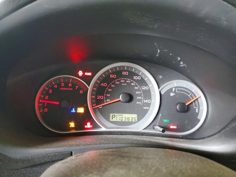 2011 Subaru Impreza VIN JF1GE6B60BH509696 COPART salvage auction — FRONT END, MN - CERT OF TITLE-PRIOR SALVAGE, sold $250 on 2026-07-21 (photo 9)