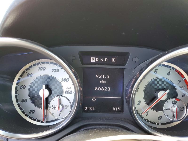 2012 Mercedes-benz Slk-klasse VIN WDDPK4HA0CF046688 COPART salvage auction — REAR END, Ca - Salvage Certificate, sold $2,850 on 2026-07-13 (photo 9)