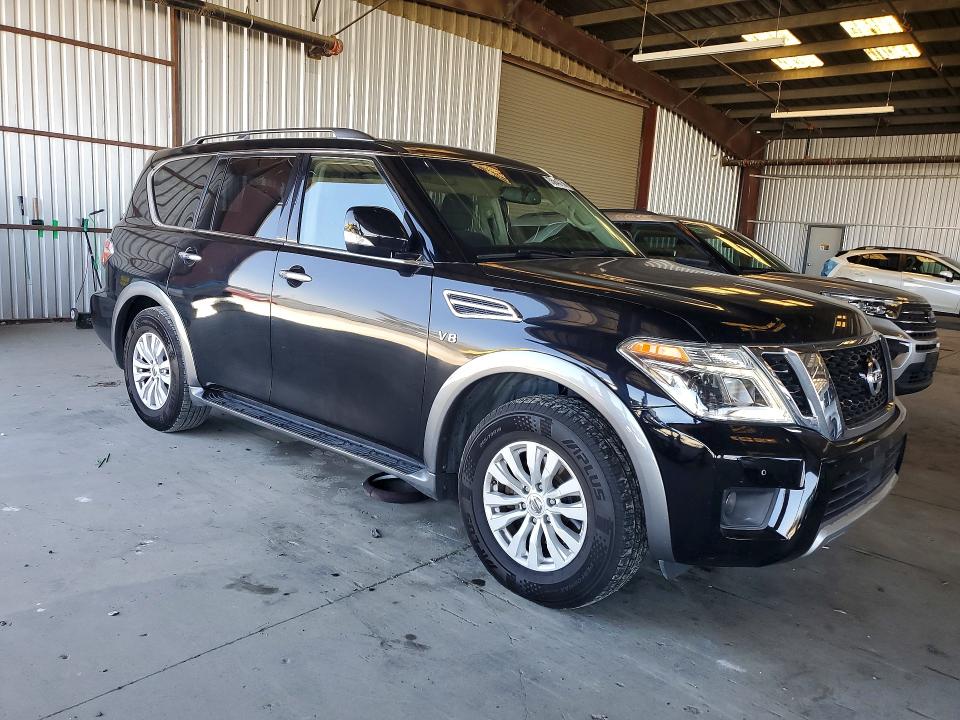 2017 Nissan Armada VIN JN8AY2NDXH9006176 COPART salvage auction — SIDE, CA - SALVAGE CERTIFICATE, sold $1,600 on 2026-07-16 (photo 4)