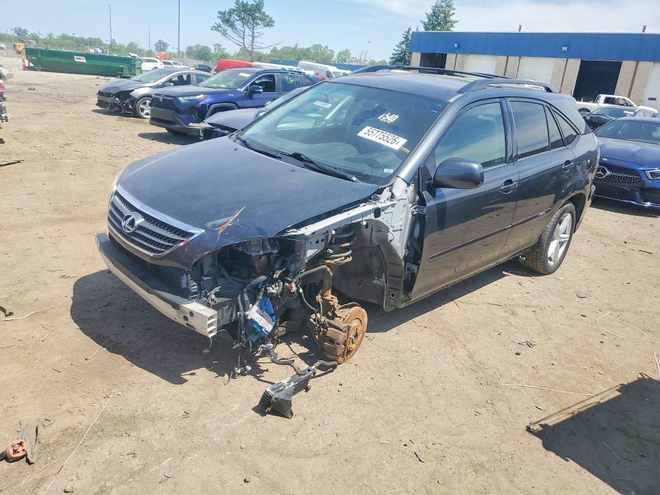 2007 Lexus Rx 400h VIN JTJHW31U072007966 COPART salvage auction — FRONT END, Mi - Certificate Of Title, sold $850 on 2026-07-17 (photo 1)