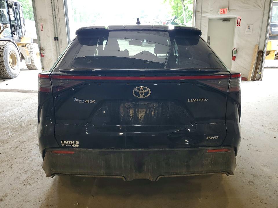 2023 Toyota Bz4x VIN JTMABACA0PA014736 COPART salvage auction — FRONT END, Vt - Cert Of Title-Salvage Vehicle, sold $11,100 on 2026-07-06 (photo 6)