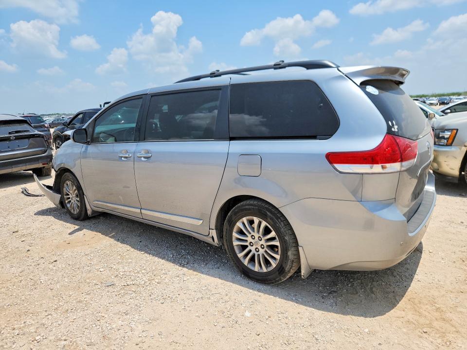 2014 Toyota VIN 5TDYK3DC2ES422522 COPART salvage auction — FRONT END, Tx - Salvage Vehicle Title, sold $2,250 on 2026-07-09 (photo 2)