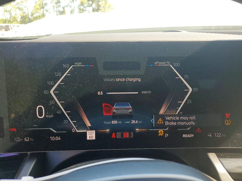 2026 BMW I5 VIN WBY33HG00TCX47785 COPART salvage auction — FRONT END, Wa - Bill Of Sale, sold $21,700 on 2026-07-20 (photo 9)