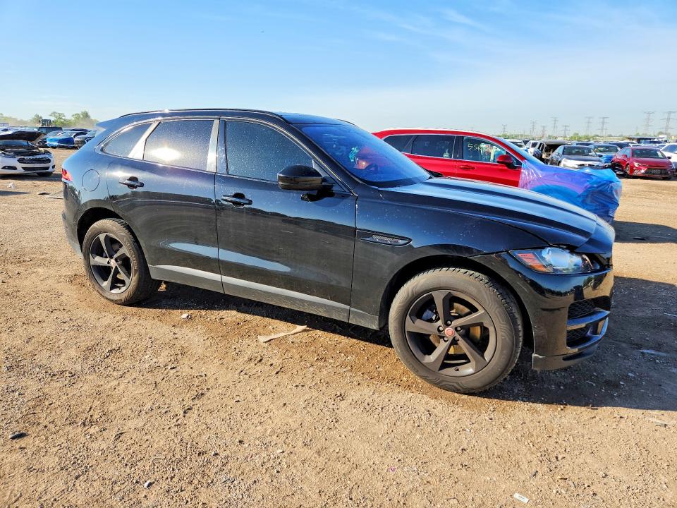 2019 Jaguar F-pace VIN SADCJ2FX7KA609467 COPART salvage auction — FRONT END, Il - Salvage Certificate, sold $5,600 on 2026-07-09 (photo 4)