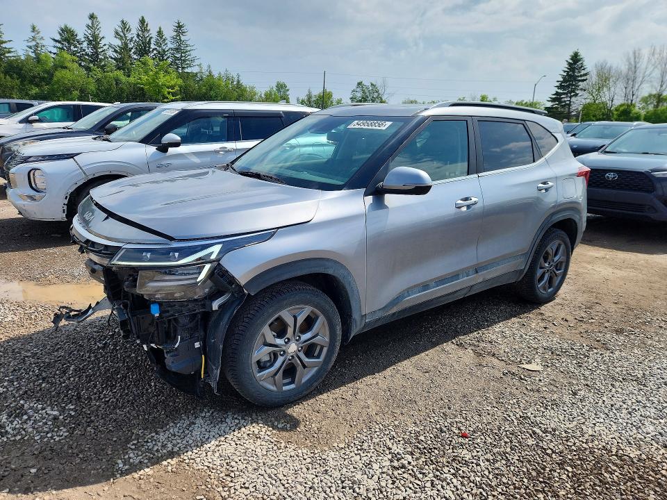 2025 Kia Seltos VIN KNDEUCAA2S7698348 COPART salvage auction — FRONT END, On - Permit Salvage, sold $8,700 on 2026-07-14 (photo 1)