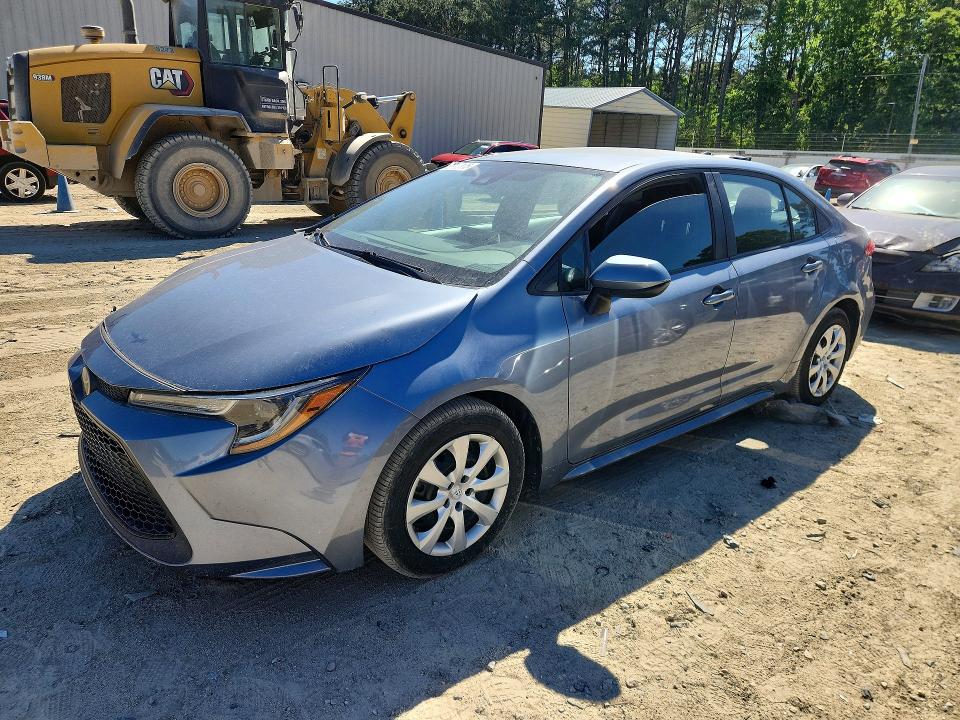 2020 Toyota Corolla VIN 5YFEPRAE4LP117686 COPART salvage auction — FRONT END, Md - Cert Of Salvage > 75% Damage, sold $4,700 on 2026-07-28 (photo 1)