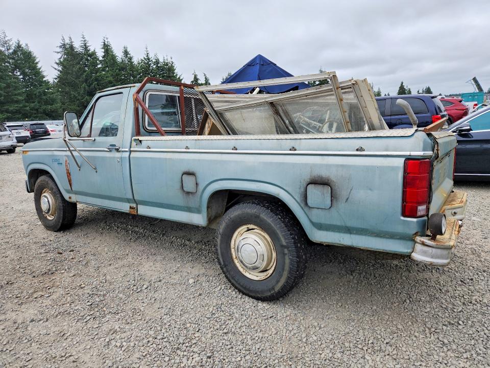 1983 Ford F-250 VIN 1FTHF25G1DPA37624 COPART salvage auction — FRONT END, Wa - Bill Of Sale, sold $150 on 2026-07-07 (photo 2)