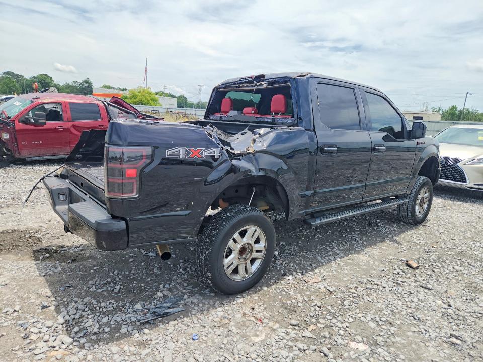 2018 Ford F-150 VIN 1FTEW1E56JFA63701 COPART salvage auction — ROOF, Al - Cert Of Title-Salvage Title, sold $6,500 on 2026-07-09 (photo 3)