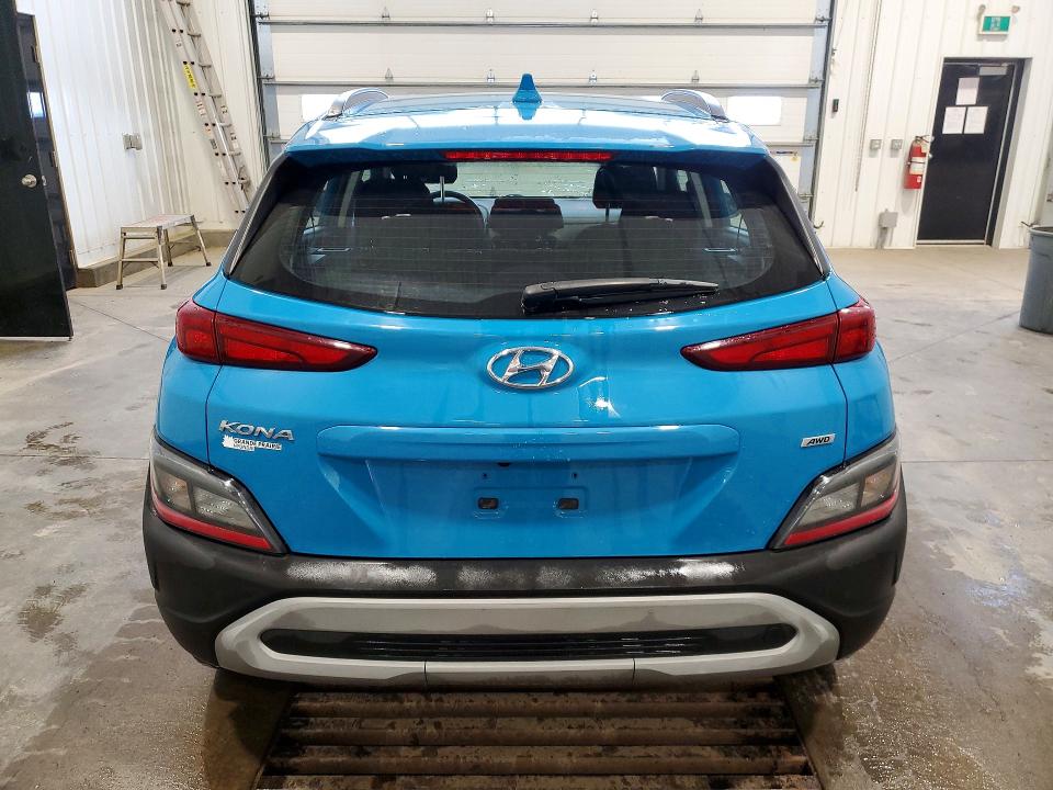 2023 Hyundai Kona VIN KM8K2CAB6PU945070 COPART salvage auction — FRONT END, Ab - Bos - Salvage, sold $5,000 on 2026-07-23 (photo 6)