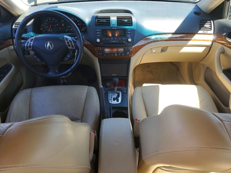 2008 Acura Tsx VIN JH4CL96898C005096 COPART salvage auction — REAR END, Or - Salvage Title Certificate, sold $850 on 2026-07-22 (photo 8)