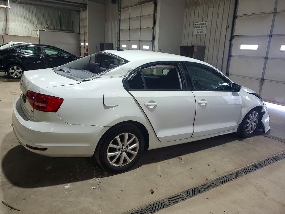 2015 Volkswagen Jetta VIN 3VWD17AJ0FM239341 COPART salvage auction — FRONT END, PA - CERTIFICATE OF SALVAGE, sold $550 on 2026-07-02 (photo 3)