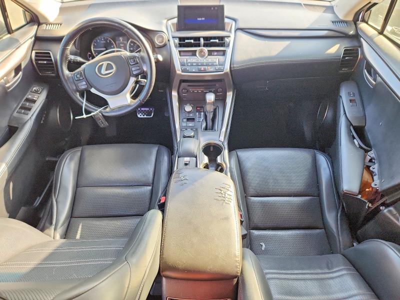 2016 Lexus Nx 200t VIN JTJYARBZXG2045488 COPART salvage auction — SIDE, TX - SALVAGE VEHICLE TITLE, sold $4,100 on 2026-07-09 (photo 8)