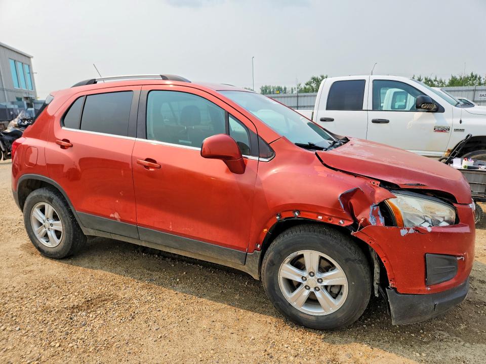 2016 Chevrolet Trax VIN 3GNCJPSB7GL215929 COPART salvage auction — FRONT END, Ab - Bos - Salvage, sold $750 on 2026-07-09 (photo 4)