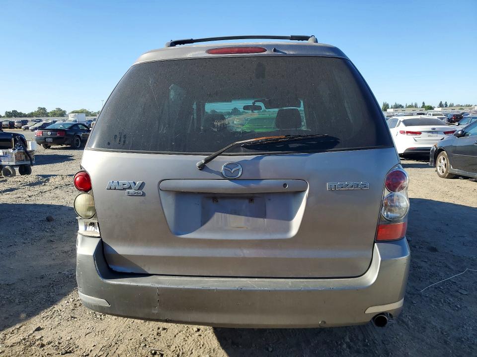2005 Mazda Mpv VIN JM3LW28A350547816 COPART salvage auction — FRONT END, CA - SALVAGE CERTIFICATE, sold $150 on 2026-07-09 (photo 6)