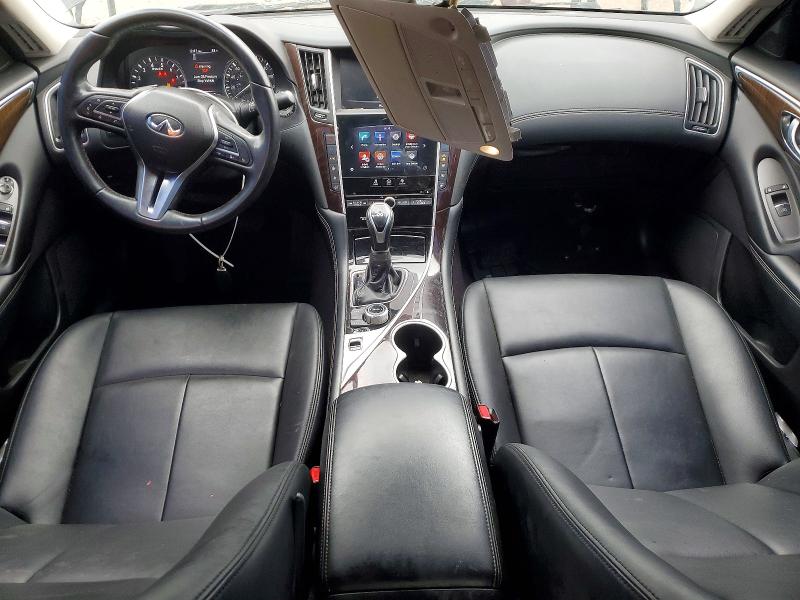 2019 Infiniti Q50 VIN JN1EV7AR6KM558091 COPART salvage auction — FRONT END, Fl - Cert Of Title-Rebuilt, sold $475 on 2026-07-09 (photo 8)