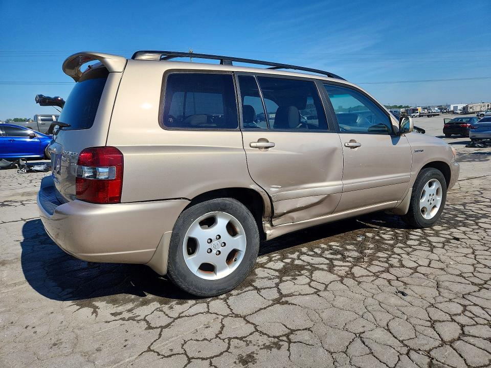 2004 Toyota Highlander VIN JTEDP21A940009703 COPART salvage auction — SIDE, Tn - Salvage Certificate, sold $675 on 2026-07-27 (photo 3)