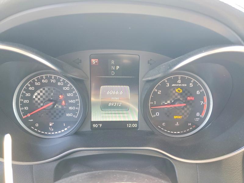 2019 Mercedes-benz Glc VIN WDC0J6EB4KF664029 COPART salvage auction — FRONT END, Ca - Salvage Certificate, sold $14,600 on 2026-07-06 (photo 9)