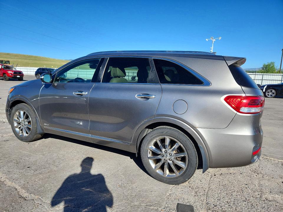 2016 Kia Sorento VIN 5XYPKDA54GG093197 COPART salvage auction — REAR END, Mt - Certificate Of Title, sold $1,750 on 2026-09-02 (photo 2)