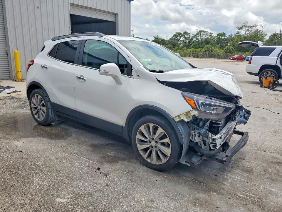 2018 Buick Encore VIN KL4CJASB6JB591174 COPART salvage auction — FRONT END, Fl - Cert Of Ttl-Rebuilt&Slvg Rbld, sold $650 on 2026-07-15 (photo 4)