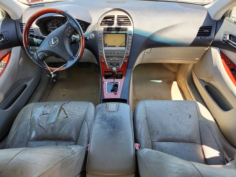 2008 Lexus ES VIN JTHBJ46G382270193 COPART salvage auction — REAR END, Nj - Cert Of Title-Salvage, sold $400 on 2026-07-22 (photo 8)