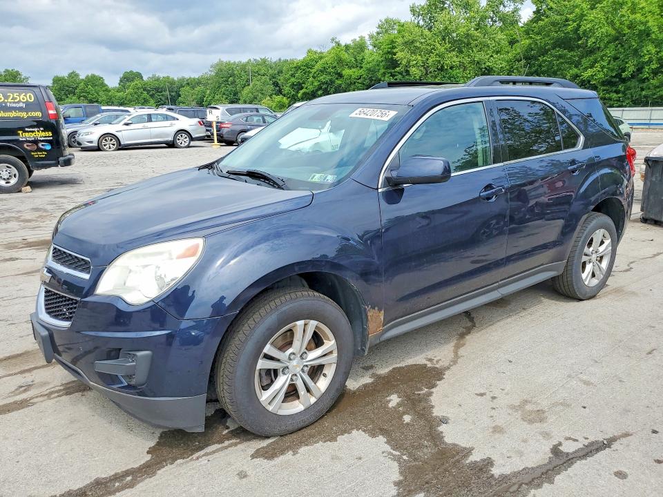2015 Chevrolet Equinox VIN 2GNALBEK7F6192641 COPART salvage auction — FRONT END, PA - CERTIFICATE OF SALVAGE, sold $725 on 2026-07-02 (photo 1)
